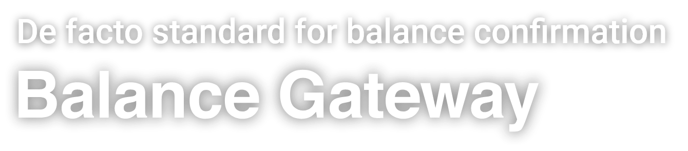 残高確認のデファクトスタンダード Balance Gateway